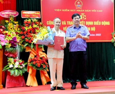 Bổ nhiệm Viện trưởng VKSND TP. Đà Nẵng