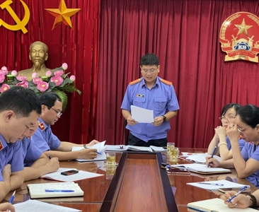 Viện KSND quận Đống Đa tổ chức Hội nghị sơ kết công tác kiểm sát 06 tháng...