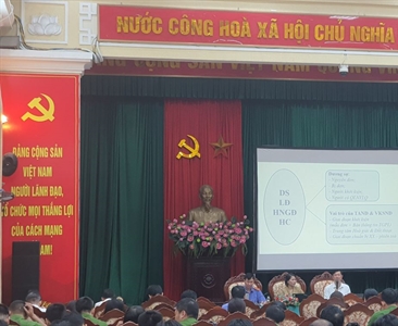 Hội nghị tập huấn một số quy định của Luật trợ giúp pháp lý năm 2017 và...