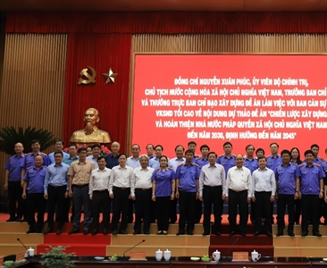 Chủ tịch nước Nguyễn Xuân Phúc làm việc với Ban cán sự đảng VKSND tối cao về...