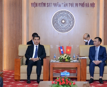 Viện KSND thành phố Hà Nội long trọng tiếp đón Đoàn đại biểu cấp cao Viện...