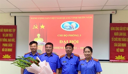 Chi bộ Phòng 3, Viện KSND thành phố Hà Nội tổ chức thành công Đại hội...