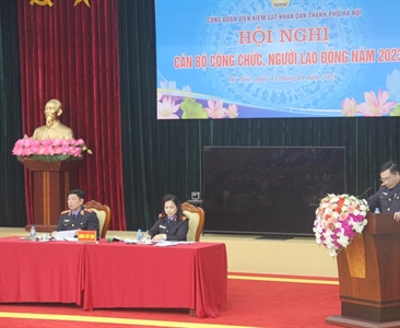 Công đoàn Viện KSND thành phố Hà Nội tổ chức Hội nghị công chức, người lao...