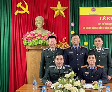 Viện KSND huyện Chương Mỹ và Chi cục Thi hành án dân sự huyện Chương Mỹ tổ...