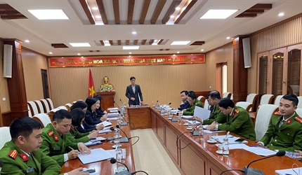 Liên ngành Viện kiểm sát - Công an - Tòa án nhân dân huyện Đan Phượng...