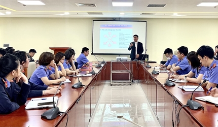 Viện KSND thành phố Hà Nội tổ chức tập huấn công tác tuyên truyền năm 2023