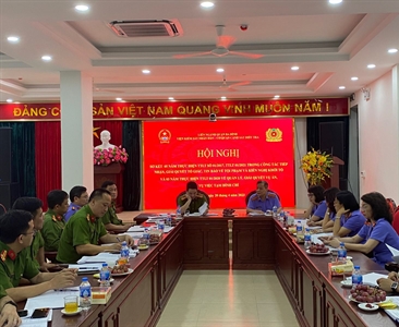 Liên ngành Cơ quan CSĐT – Viện KSND quận Ba Đình tổ chức Hội nghị sơ kết 05...