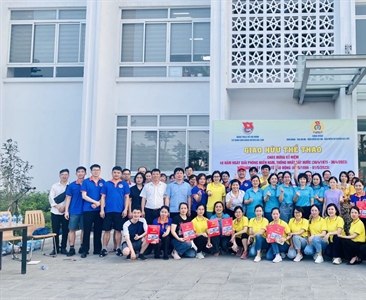 Viện KSND huyện Gia Lâm tham gia giao hữu thể thao chào mừng kỷ niệm 48 năm...