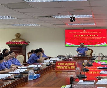 Viện KSND thành phố Hà Nội phối hợp với Học viện BKACAD tổ chức “Khóa học...