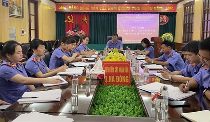 Viện KSND quận Hà Đông tổ chức thành công Hội nghị sơ kết công tác kiểm...