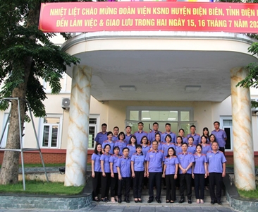 Viện KSND huyện Điện Biên, tỉnh Điện Biên giao lưu, học tập kinh nghiệm tại...