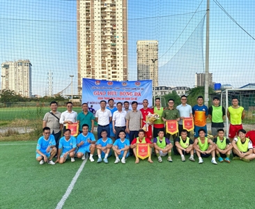 Viện KSND quận Tây Hồ tổ chức giao hữu bóng đá chào mừng kỷ niệm 63 năm...