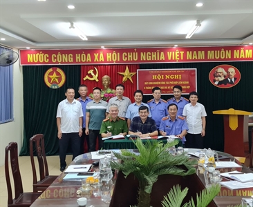 Viện KSND TX Sơn Tây tham gia tổ chức hội nghị rút kinh nghiệm công tác phối...