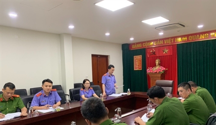 Viện KSND quận Nam Từ Liêm và huyện Quốc Oai trực tiếp kiểm sát việc...