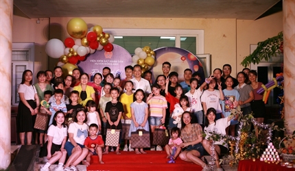 Tết trung thu 2023 ấm áp và nhiều ý nghĩa tại Viện KSND huyện Đông Anh