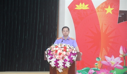 Viện KSND thành phố Hà Nội tổ chức Tập huấn công tác bảo vệ bí mật Nhà nước