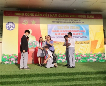 Viện KSND huyện Thanh Trì tích cực tuyên truyền pháp luật hưởng ứng ngày...