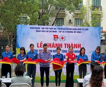 Chi đoàn Viện KSND quận Nam Từ Liêm tham dự Lễ khánh thành và bàn giao “Công...