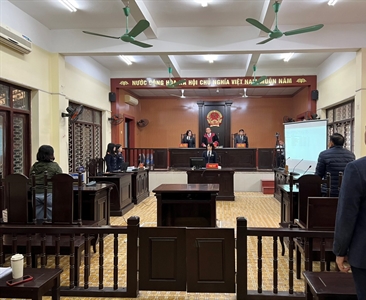 Viện KSND huyện Gia Lâm tổ chức phiên tòa trực tuyến rút kinh nghiệm vụ án...