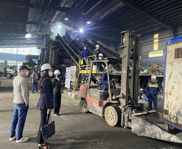 Phòng 11 – Viện KSND thành phố Hà Nội giám sát tiêu hủy số lượng lớn vảy tê tê