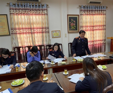 Chi bộ Viện KSND huyện Đan Phượng tổ chức Hội nghị kiểm điểm, đánh giá, xếp...