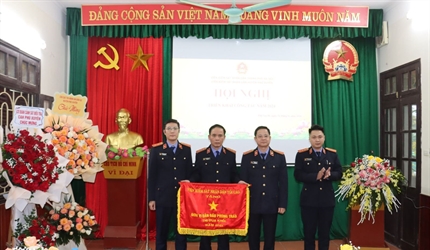 Viện KSND huyện Phú Xuyên tổ chức Hội nghị triển khai công tác năm 2024