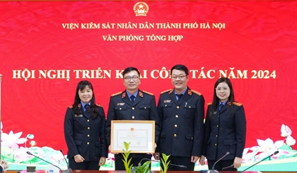 Văn phòng tổng hợp Viện KSND thành phố Hà Nội triển khai công tác năm 2023