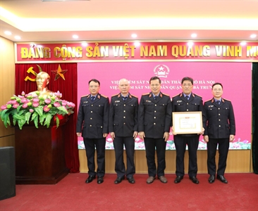 Viện KSND quận Hai Bà Trưng tổ chức Hội nghị triển khai công tác năm 2024