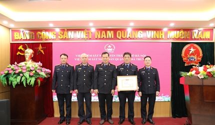 Viện KSND quận Hai Bà Trưng tổ chức Hội nghị triển khai công tác năm 2024