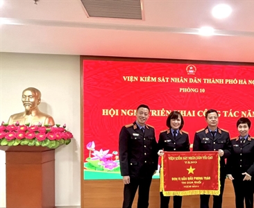 Phòng 10 – Viện KSND thành phố Hà Nội  tổ chức Hội nghị triển khai công tác...