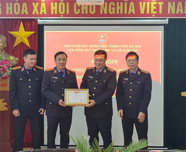 Viện KSND thị xã Sơn Tây, huyện Thanh Trì và quận Long Biên tổ chức Hội nghị...