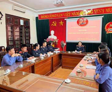 Viện KSND các huyện Thanh Oai, Ứng Hòa và Đan Phượng tổ chức Hội nghị triển...