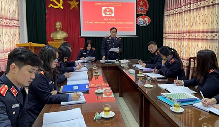 Viện KSND huyện Đan Phượng tổ chức Hội nghị cán bộ, công chức, người...