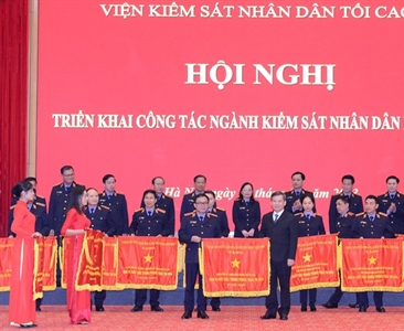 VKSND TP Hà Nội: Xứng đáng với Cờ thi đua của Chính phủ