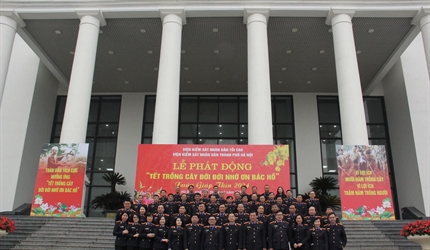 Viện KSND thành phố Hà Nội tổ chức Lễ phát động “Tết trồng cây đời đời...