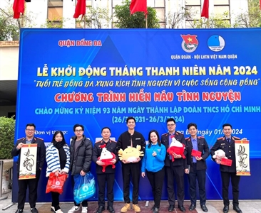 Chi đoàn VKSND quận Đống Đa – khởi động tháng thanh niên tình nguyện “Hiến...