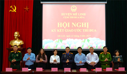 Viện KSND huyện Mê Linh tổ chức Hội nghị ký kết giao ước thi đua năm...