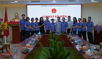 Gặp mặt kỷ niệm 10 năm Ngày thành lập Thanh tra Viện KSND thành phố Hà...