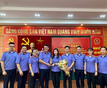 Lễ ra mắt Câu lạc bộ Kiểm sát viên trẻ VKSND quận Đống Đa