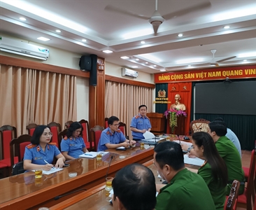 Liên ngành Công an – VKSND huyện Đông Anh hướng dẫn, kiểm tra đối với 13...