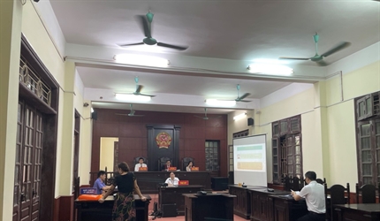 Viện KSND huyện Sóc Sơn phối hợp với Tòa án nhân dân cùng cấp tổ chức...