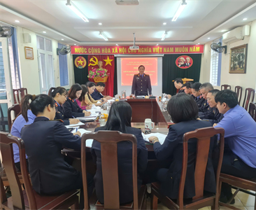 Chi bộ Viện KSND thị xã Sơn Tây tổ chức Hội nghị kiểm điểm tập thể, cá nhân...