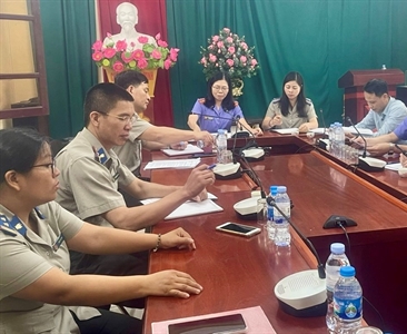 Viện KSND huyện Ứng Hòa kết luận kiểm sát trực tiếp tại Chi cục Thi hành án...