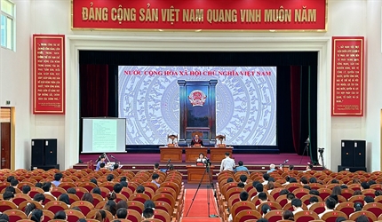 Viện KSND huyện Gia Lâm tổ chức phiên tòa rút kinh nghiệm trực tuyến,...