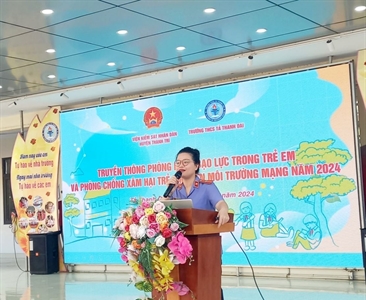Viện KSND huyện Thanh Trì tăng cường truyền thông phòng ngừa bạo lực trẻ em...