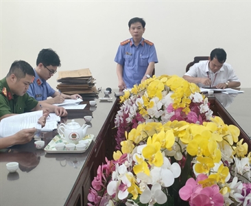 Kiểm sát việc quản lý người chấp hành án hình sự ngoài cộng đồng tại huyện...