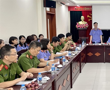 Viện KSND thành phố Hà Nội phối hợp với Công an thành phố Hà Nội thành lập...