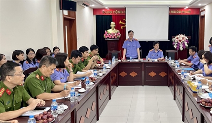 Viện KSND thành phố Hà Nội phối hợp với Công an thành phố Hà Nội thành...