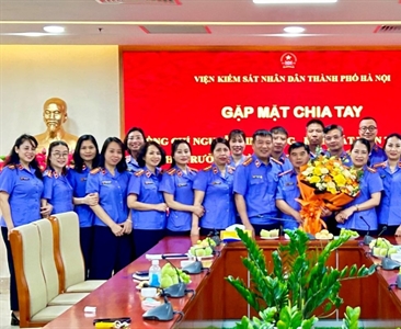 Gặp mặt, chia tay đồng chí Nguyễn Sinh Sáng – Phó Trưởng Phòng 3 Viện KSND...