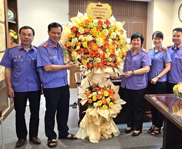 Viện KSND thành phố Hà Nội chúc mừng 37 năm ngày thành lập Thanh tra ngành...